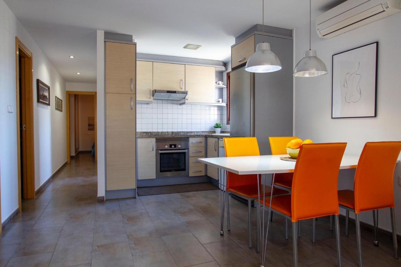 Apartamento A 50 Metros De La Playa, Luminoso Y Acogedor Oliva Exterior foto