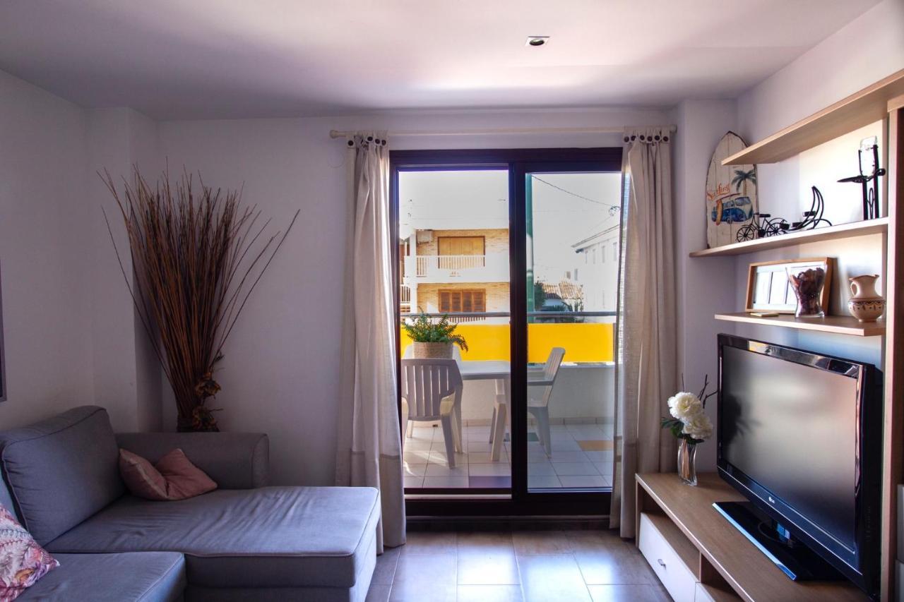 Apartamento A 50 Metros De La Playa, Luminoso Y Acogedor Oliva Exterior foto